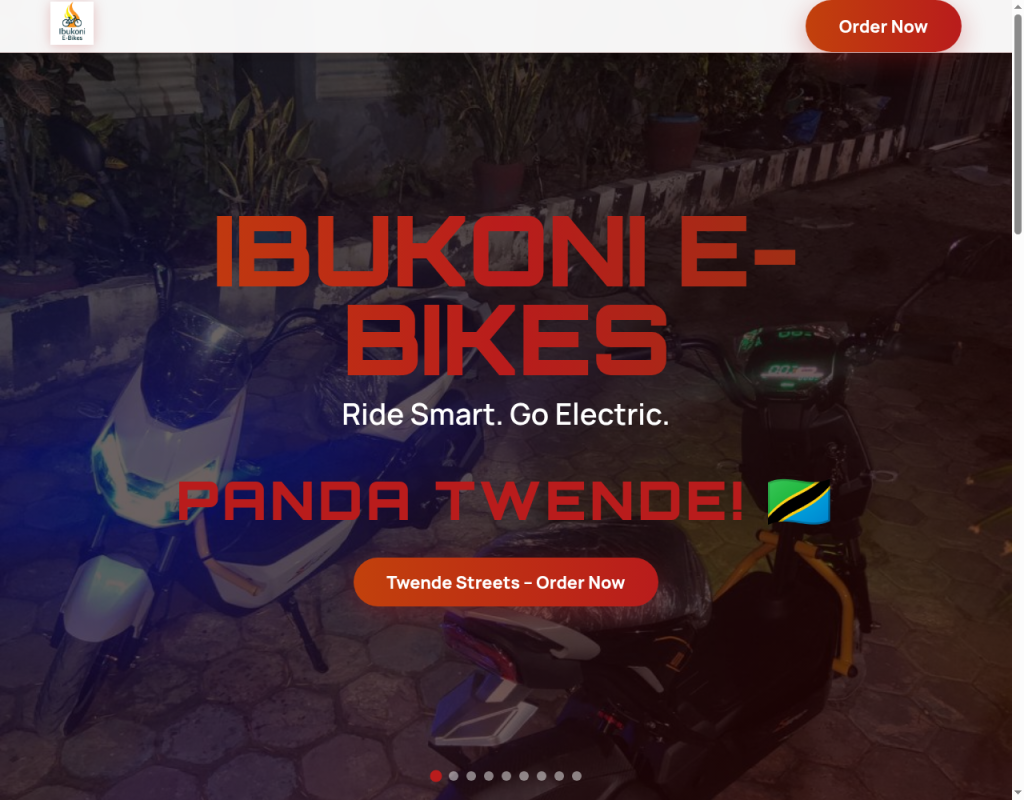 Ibukoni E-Bikes — bold electric rides